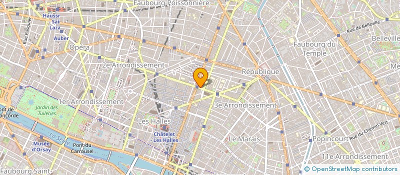 localisation de l'entreprise LIVRES REVUES PERIODIQUES à PARIS
