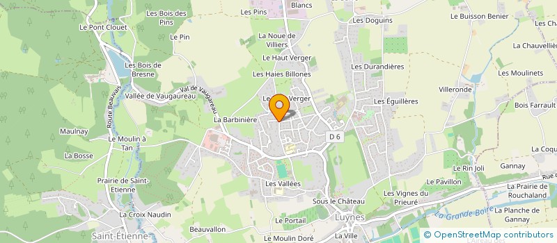 localisation de l'entreprise LIVROPOLIS  LUYNES