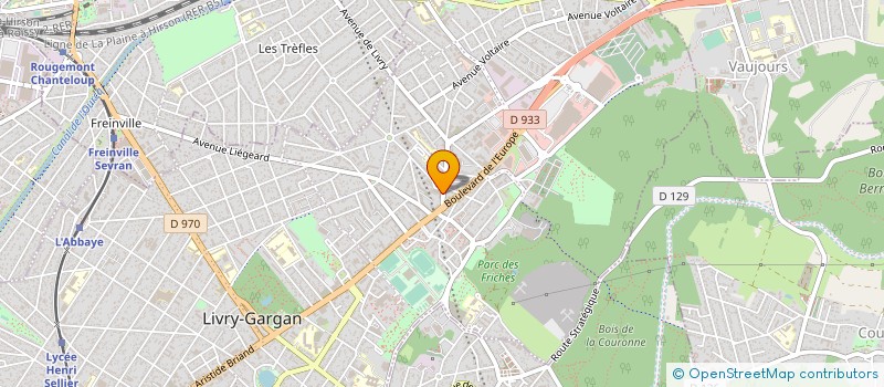 localisation de l'entreprise LIVRY ACCESSOIRES à LIVRY-GARGAN