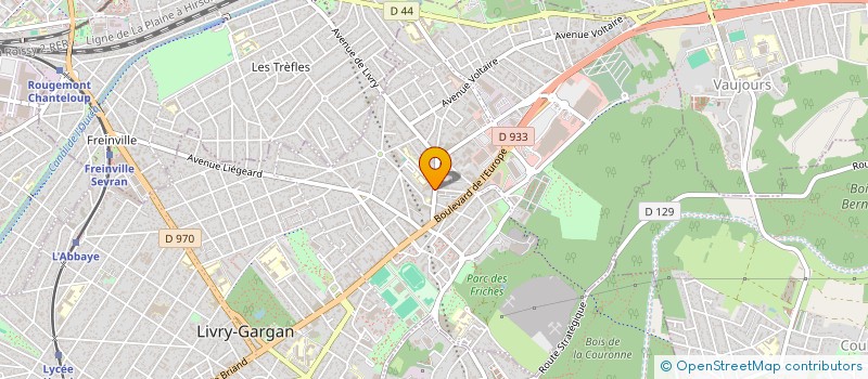 localisation de l'entreprise LIVRY AUDITION  LIVRY-GARGAN