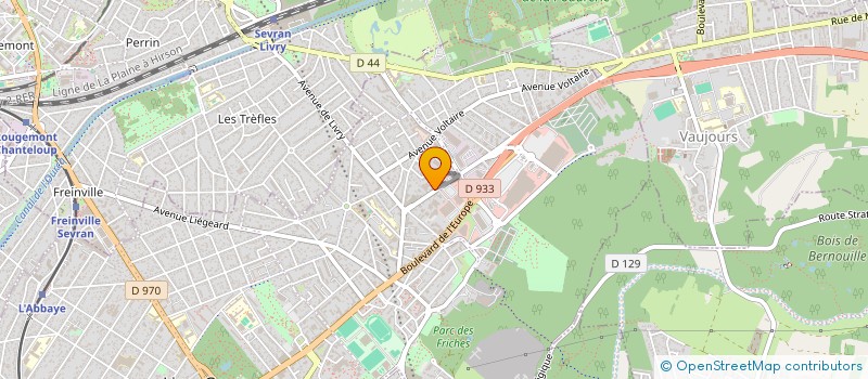 localisation de l'entreprise LIVRY AUTO SERVICES à LIVRY-GARGAN