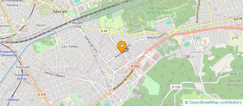 localisation de l'entreprise LIVRY CONSTRUCTION à LIVRY-GARGAN
