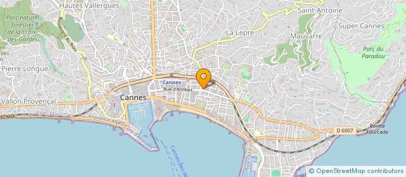 localisation de l'entreprise LIVSSA  CANNES