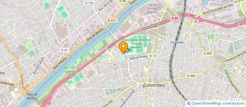 localisation de l'entreprise LIVTOUT  COLOMBES