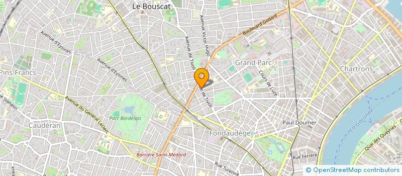 localisation de l'entreprise LIWEO  BORDEAUX