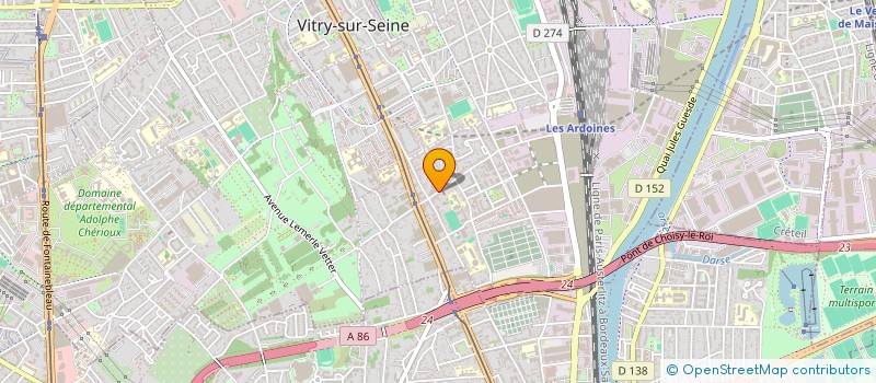 localisation de l'entreprise LIX COMPANIES à VITRY-SUR-SEINE