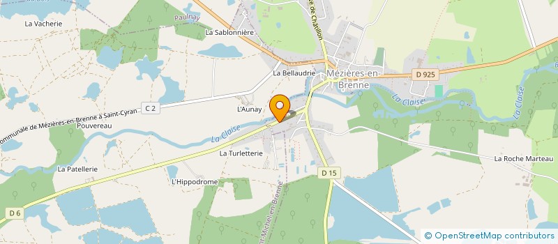 localisation de l'entreprise LIXA à MEZIERES-EN-BRENNE