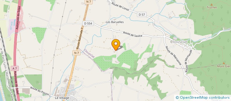 localisation de l'entreprise LIXAR  CLIOUSCLAT