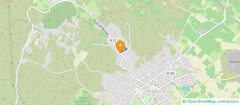 localisation de l'entreprise LIXB  MONTARNAUD