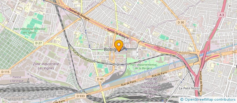 localisation de l'entreprise LIYA  BOBIGNY