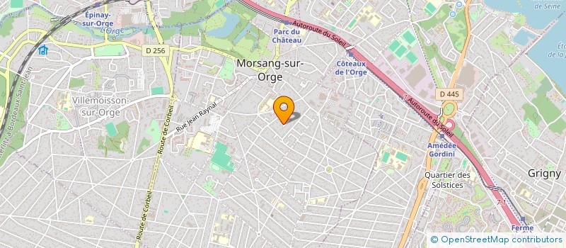 localisation de l'entreprise LIYA CONSULTING  MORSANG-SUR-ORGE