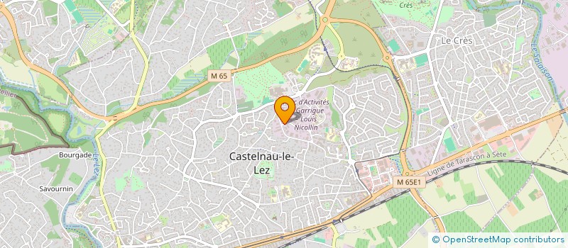 localisation de l'entreprise LIYAH à CASTELNAU-LE-LEZ