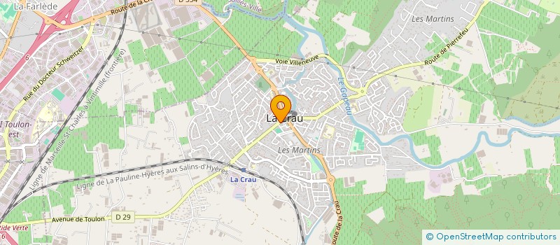 localisation de l'entreprise LIYAH SPARK  LA CRAU