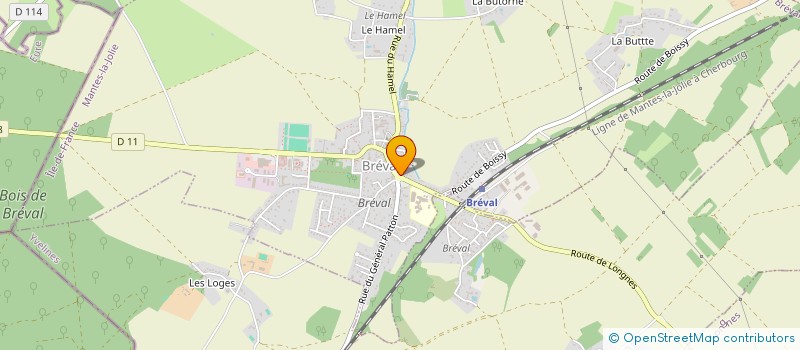 localisation de l'entreprise LIYAH SUSHI  BREVAL