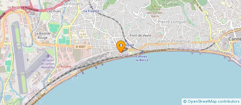 localisation de l'entreprise LIYOJO à CANNES