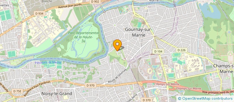 localisation de l'entreprise LIYOTO SERVICES à NOISY-LE-GRAND