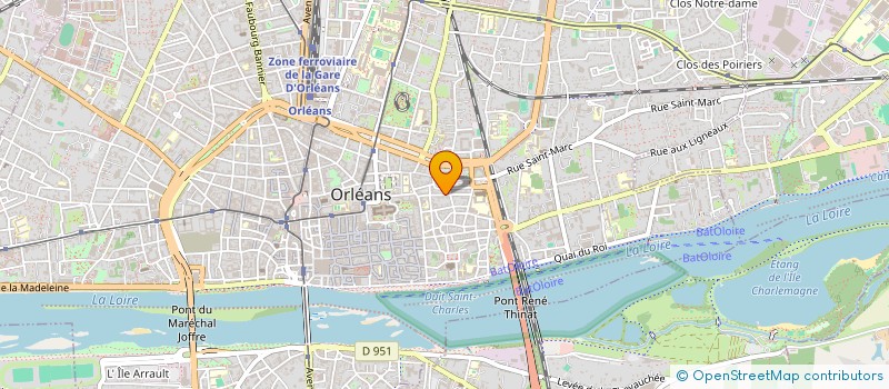 localisation de l'entreprise LIZ ET COMPAGNIE  ORLEANS