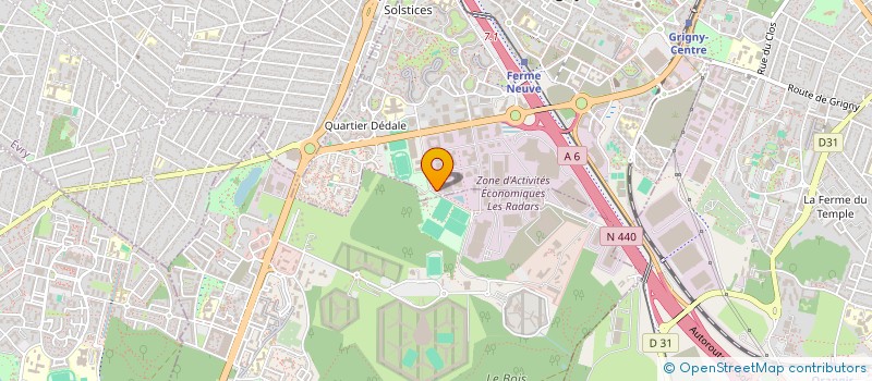 localisation de l'entreprise LIZ IMMO  GRIGNY