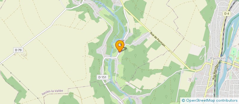 localisation de l'entreprise LIZ-NOE à NESLES-LA-VALLEE