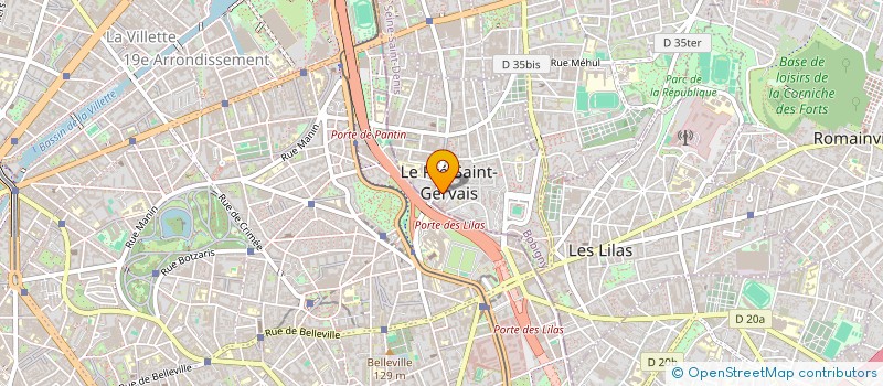 localisation de l'entreprise LIZ VAN CRAEYENEST à LE PRE-SAINT-GERVAIS