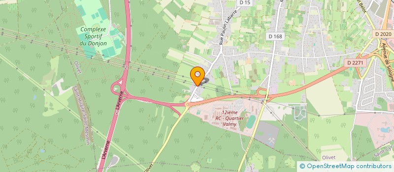 localisation de l'entreprise LIZA à OLIVET