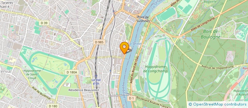 localisation de l'entreprise LIZA ASSURANCES  NANTERRE