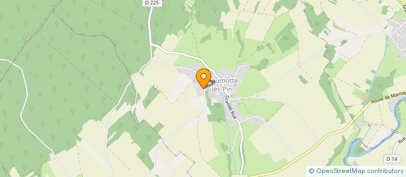 localisation de l'entreprise LIZAINE-DOUBS  BEAUMOTTE-LES-PIN