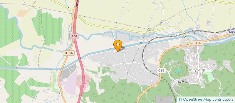 localisation de l'entreprise LIZAN  MEYRARGUES