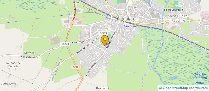 localisation de l'entreprise LIZANA  CARENTAN-LES-MARAIS