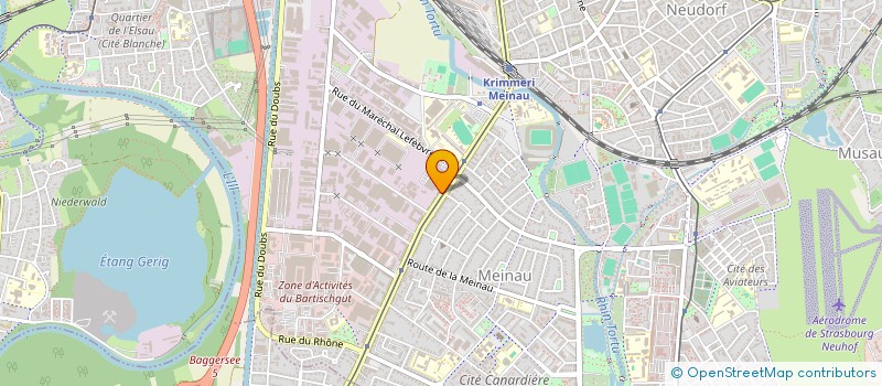 localisation de l'entreprise LIZANDRE.COM  STRASBOURG