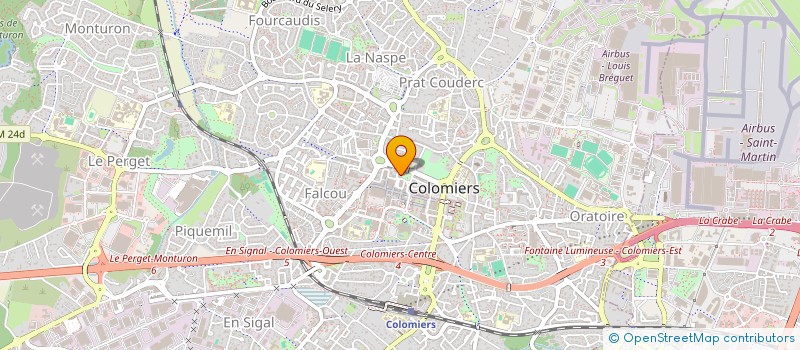 localisation de l'entreprise LIZANT à COLOMIERS