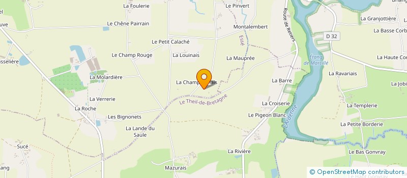 localisation de l'entreprise LIZE à PIRE-CHANCE