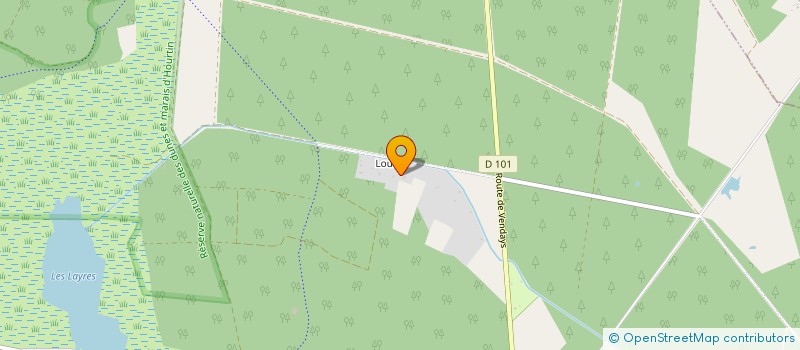 localisation de l'entreprise LIZEGO  HOURTIN