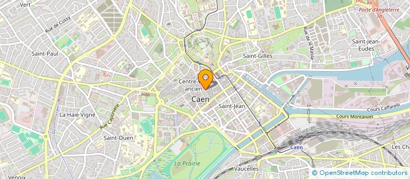 localisation de l'entreprise LIZET INDIVISION à CAEN