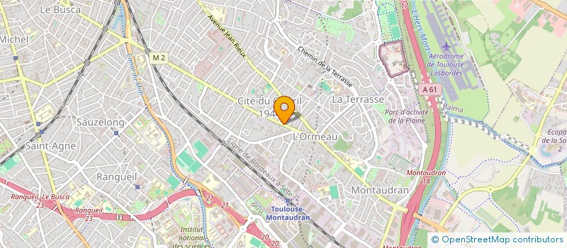 localisation de l'entreprise LIZMAT à TOULOUSE