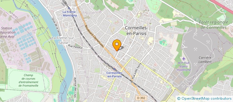 localisation de l'entreprise LIZO OFFICE  CORMEILLES-EN-PARISIS