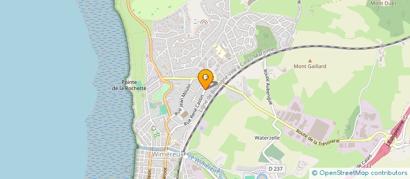 localisation de l'entreprise LIZY  WIMEREUX