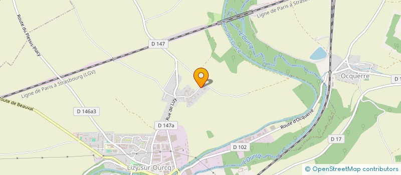 localisation de l'entreprise LIZY SUBSTRATS  LIZY-SUR-OURCQ