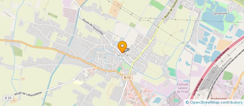 localisation de l'entreprise LIZZA  SEYSSES