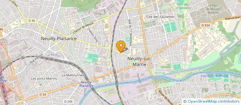 localisation de l'entreprise LIZZA PIZZA à NEUILLY-SUR-MARNE