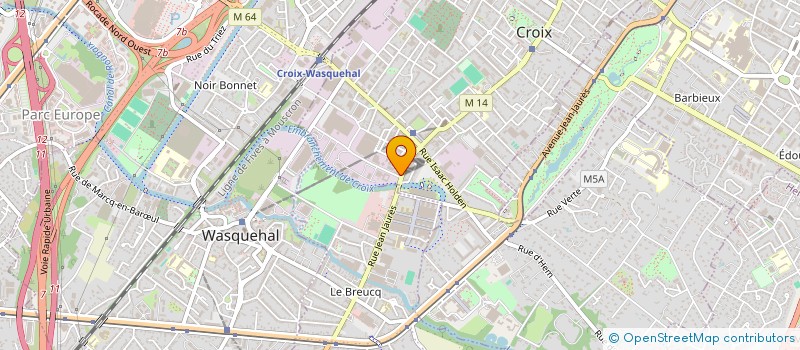 localisation de l'entreprise LJ 2A à CROIX