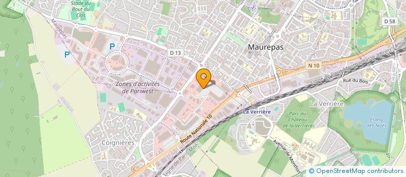 localisation de l'entreprise LJ à COIGNIERES