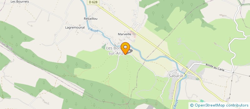 localisation de l'entreprise LJ à LES BORDES-SUR-ARIZE