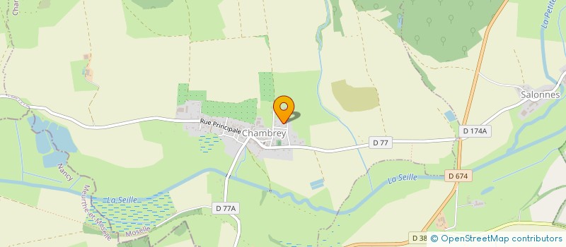 localisation de l'entreprise LJ  CHAMBREY