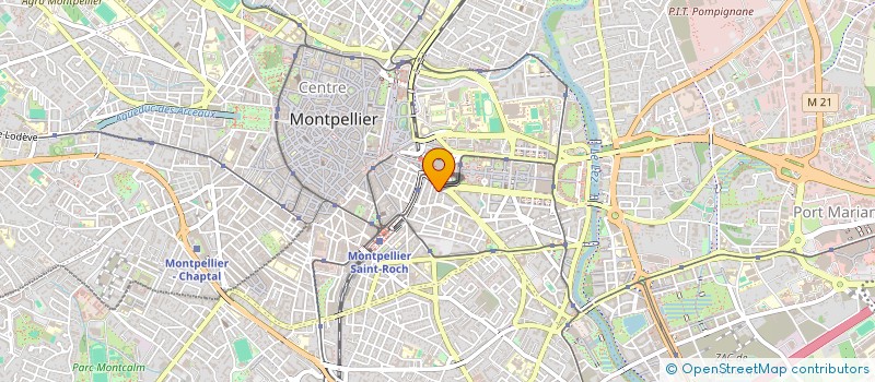 localisation de l'entreprise LJ BARBER à MONTPELLIER