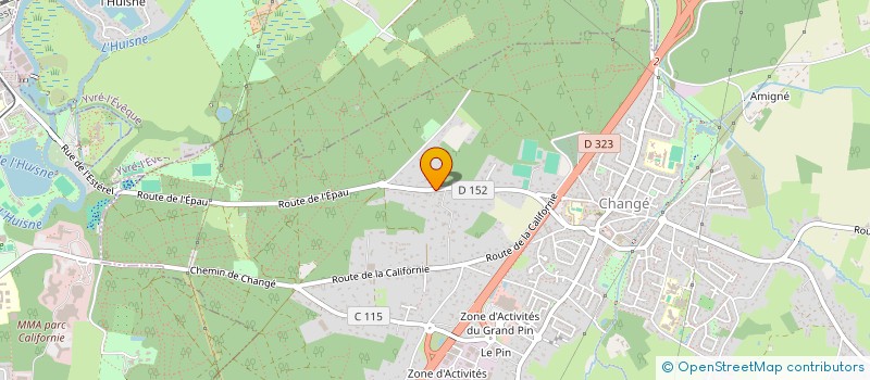 localisation de l'entreprise LJ BERRY  CHANGE