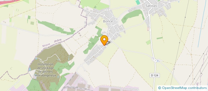 localisation de l'entreprise LJ CONCIERGERIE  SATOLAS-ET-BONCE