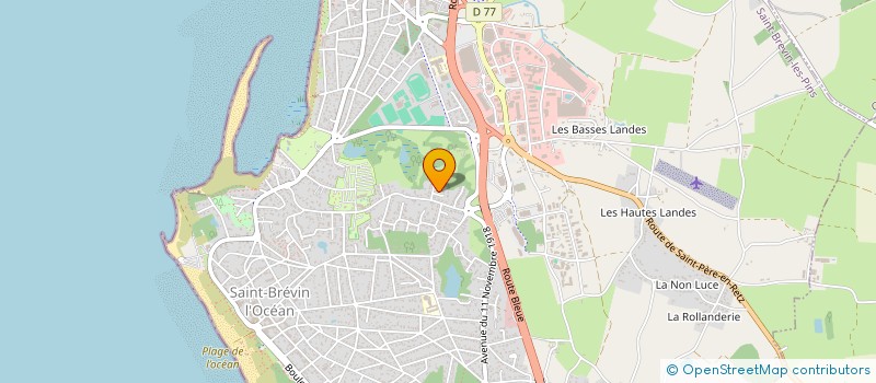 localisation de l'entreprise LJ CONSEILS à SAINT-BREVIN-LES-PINS