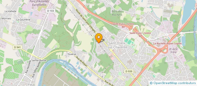 localisation de l'entreprise LJ CONSULTING HR  SAINT-YRIEIX-SUR-CHARENTE