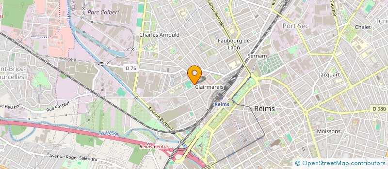 localisation de l'entreprise LJ CORP  REIMS